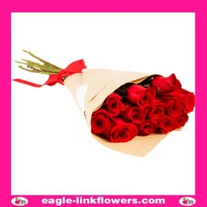 Red Roses Bouquet - Monofloral Bouquets